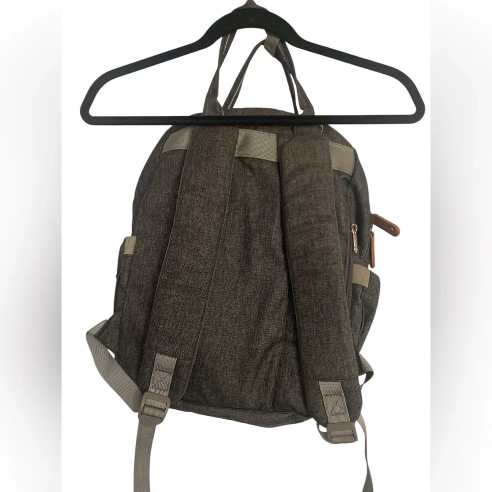 Ruvalino Dark Gray Diaper Backpack GUC